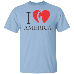 I Love America Short Sleeve Tee