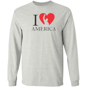 I love America Long Sleeve Tee