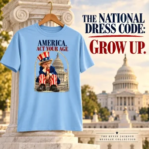 America Act Your Age Short Sleeve Tee