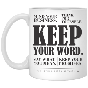 Keep Your Word Montage Mug