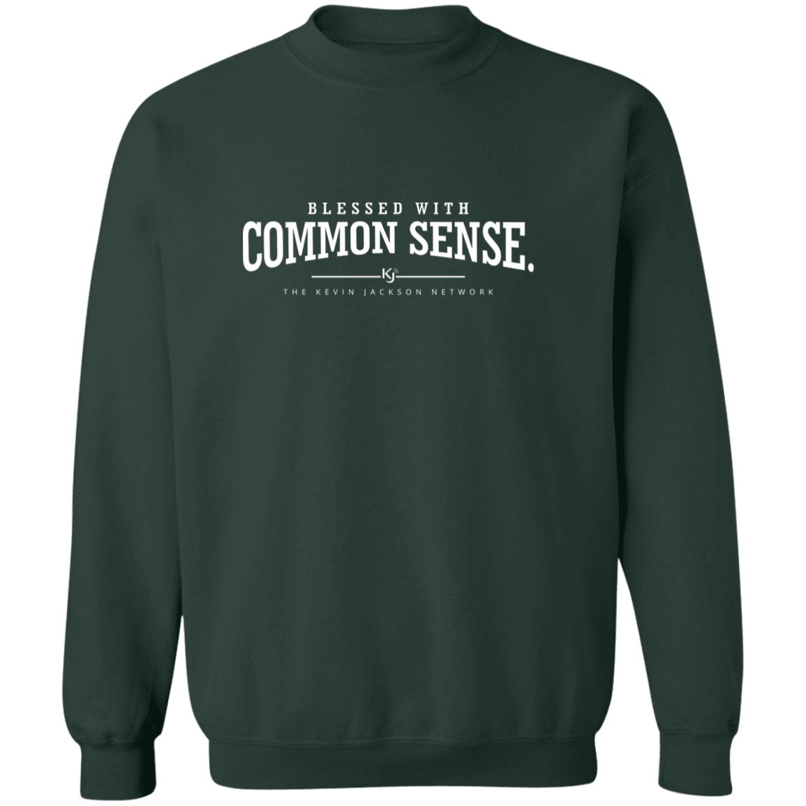 Blessed with Common Sense White Letter Sweatshirt - Image 6