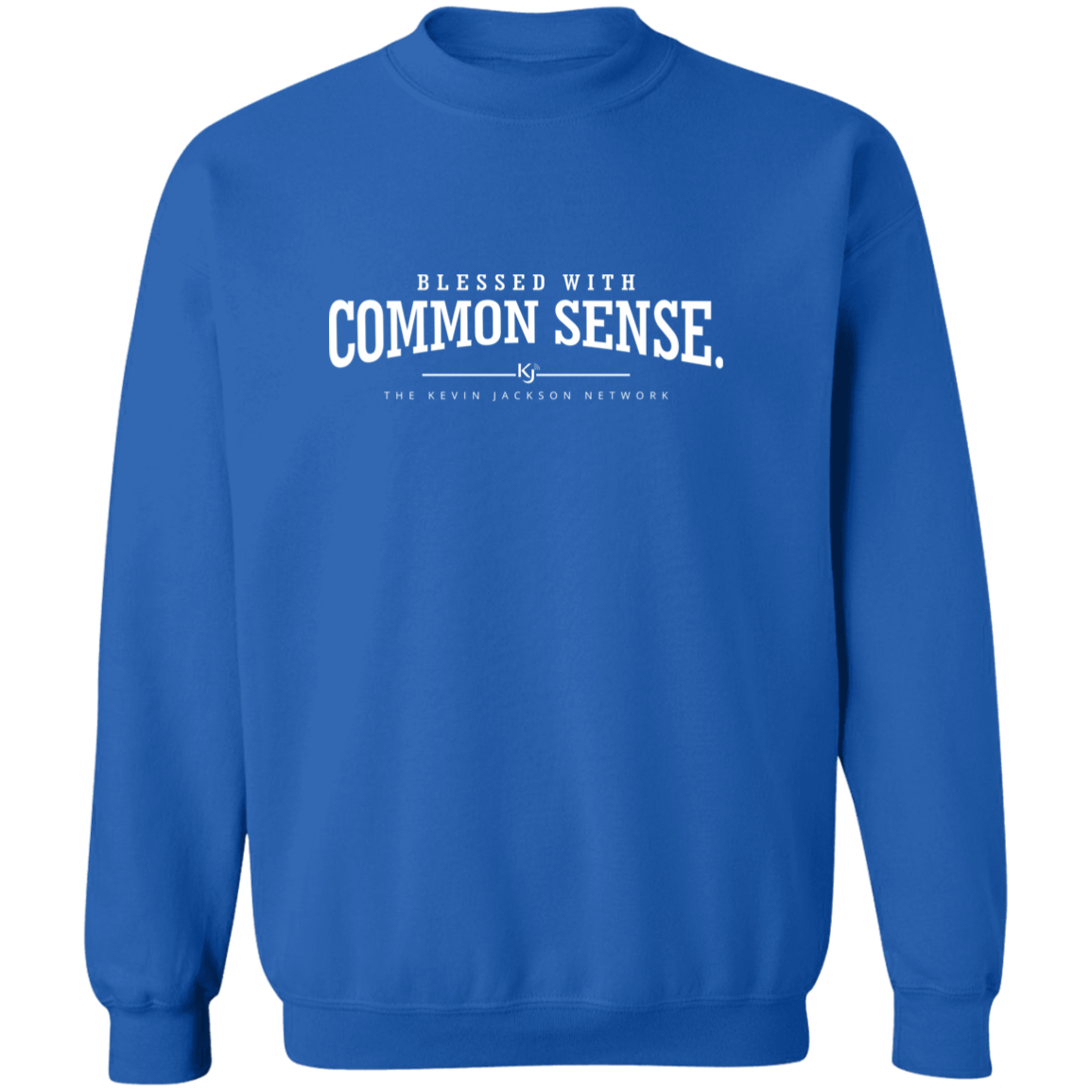 Blessed with Common Sense White Letter Sweatshirt - Image 7