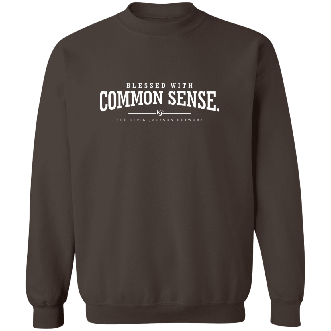Blessed with Common Sense White Letter Sweatshirt - Image 8