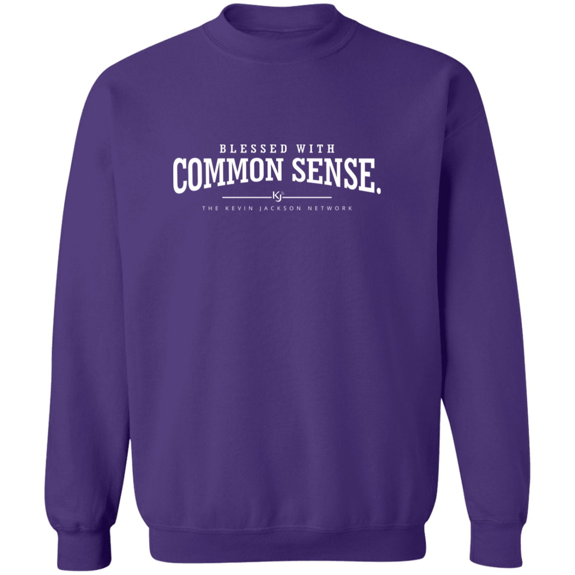 Blessed with Common Sense White Letter Sweatshirt - Image 9
