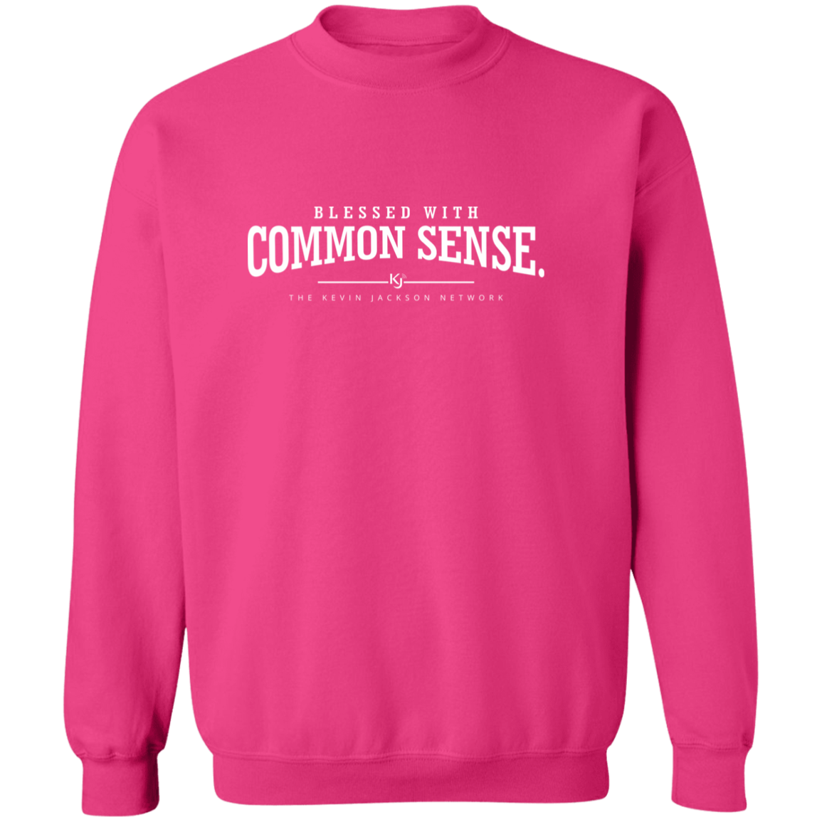 Blessed with Common Sense White Letter Sweatshirt - Image 13