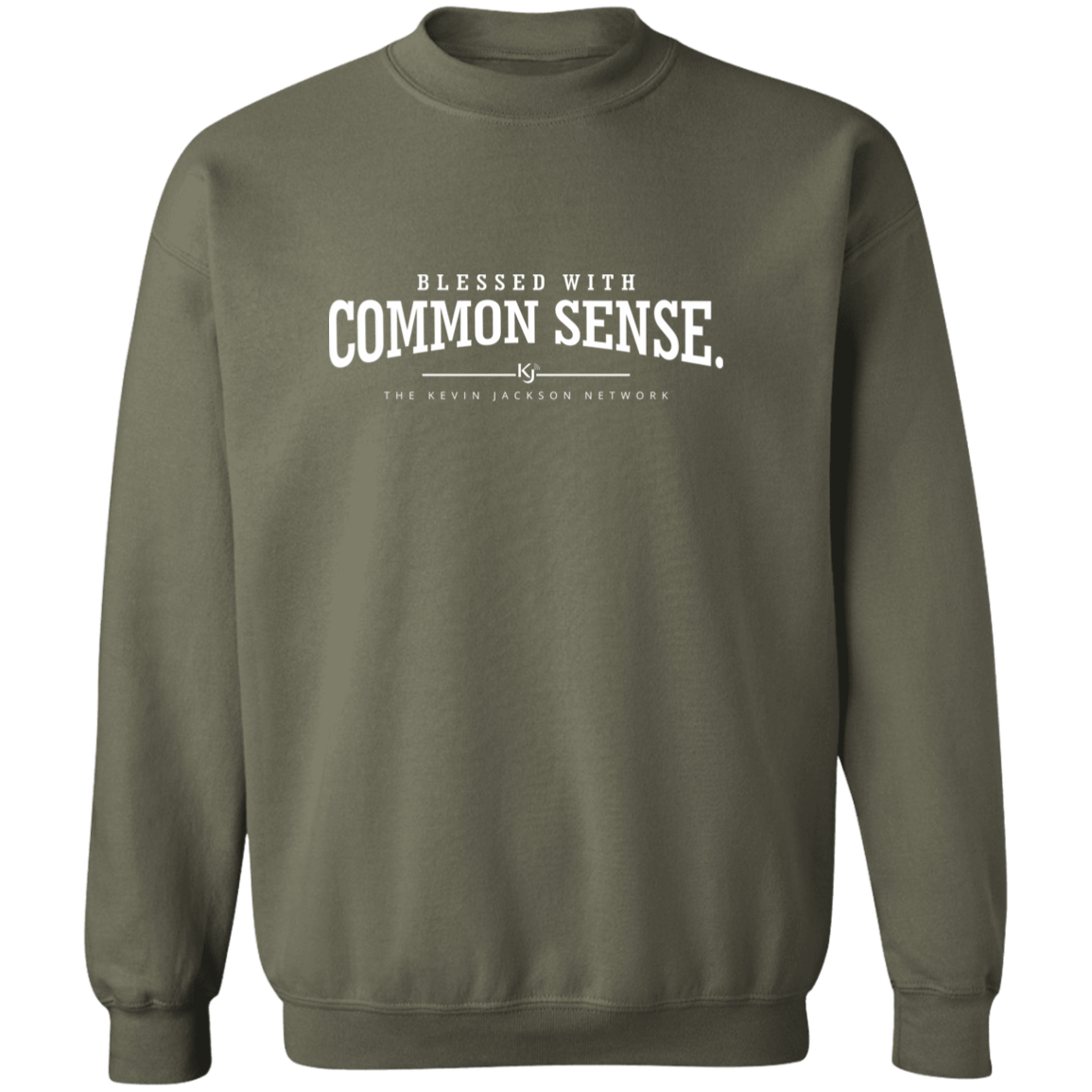 Blessed with Common Sense White Letter Sweatshirt - Image 11