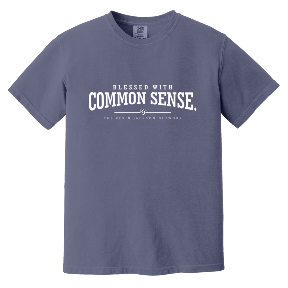 Blessed With Common Sense White Letter Short Sleeve Tee - Image 12
