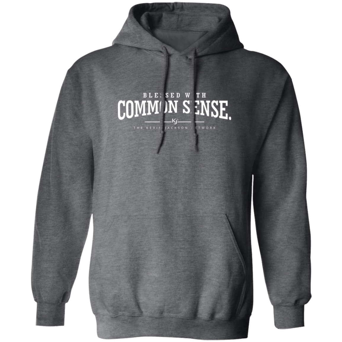 Blessed with Common Sense White Letter Hoodie - Image 4