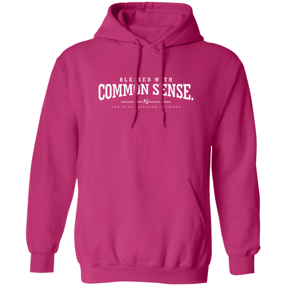 Blessed with Common Sense White Letter Hoodie - Image 7