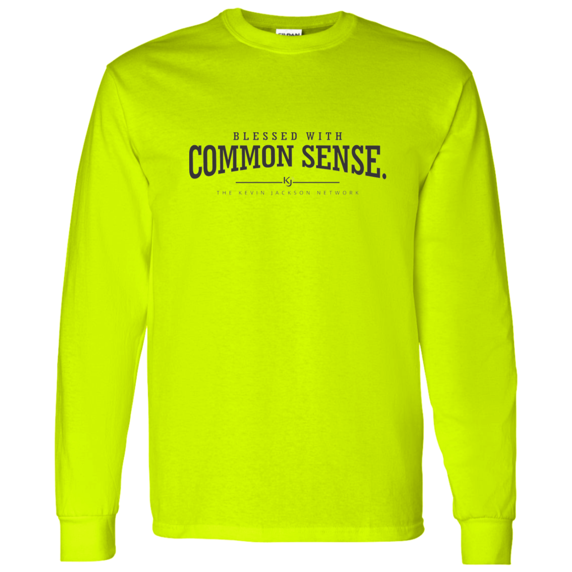 Blessed with Common Sense Long Sleeve Tee - Image 3