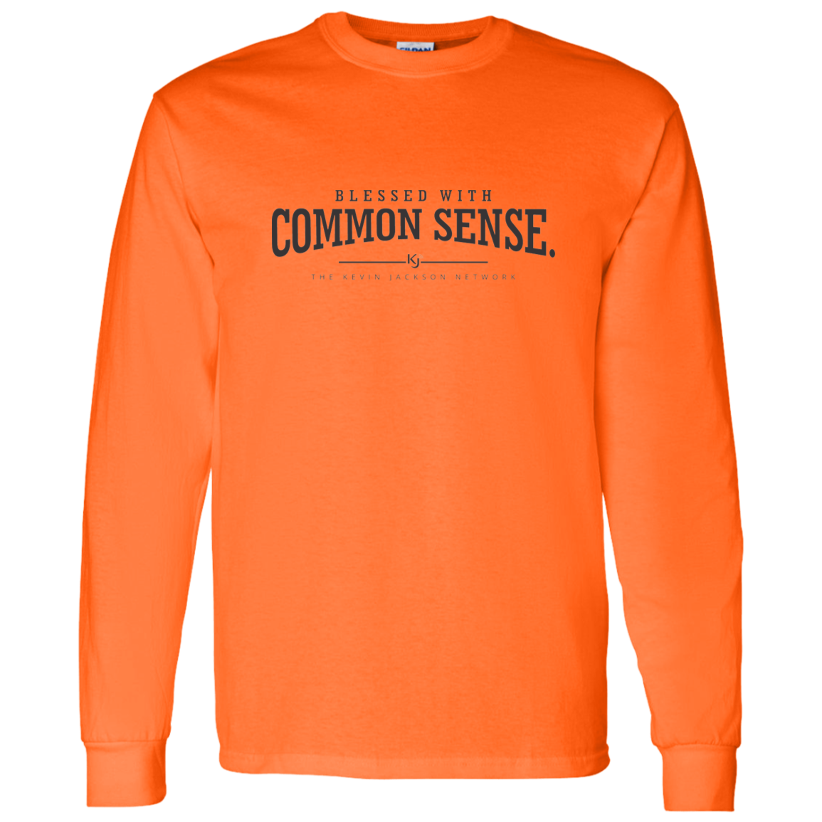 Blessed with Common Sense Long Sleeve Tee - Image 4