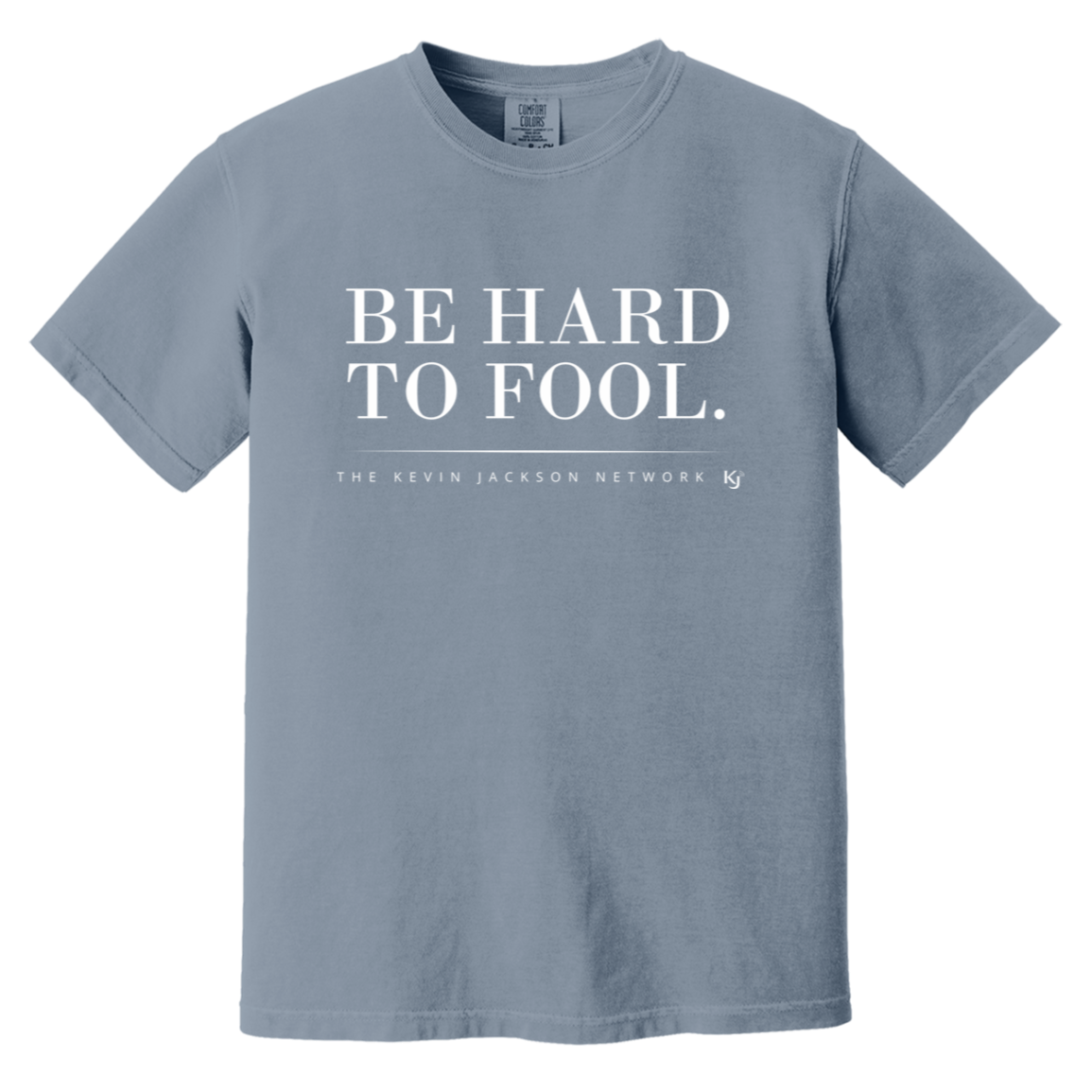 Be Hard to Fool White Letter Short Sleeve Tee - Image 3