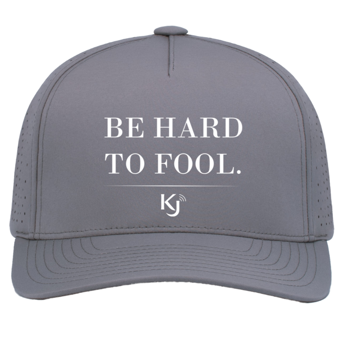 Be Hard to Fool White Letter Cap - Image 4
