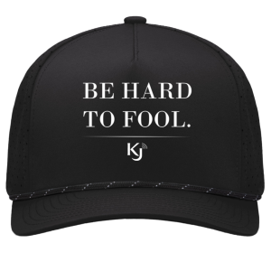 Be Hard to Fool White Letter Cap