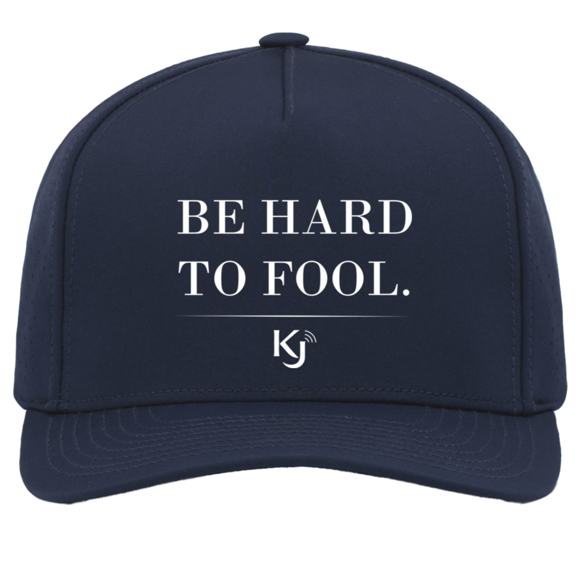Be Hard to Fool White Letter Cap - Image 7
