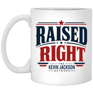 Raised Right White Mug